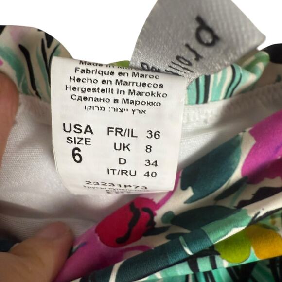 Profile by Gottex Beautiful Day High Waist Skirted Floral Print Bikini Bottoms 6 - Picture 6 of 7